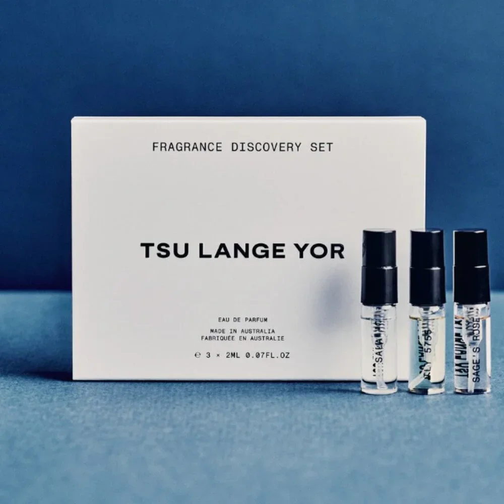 NWT Tsu Lange Your Fragrance Discovery Set 3 × 12 ml
